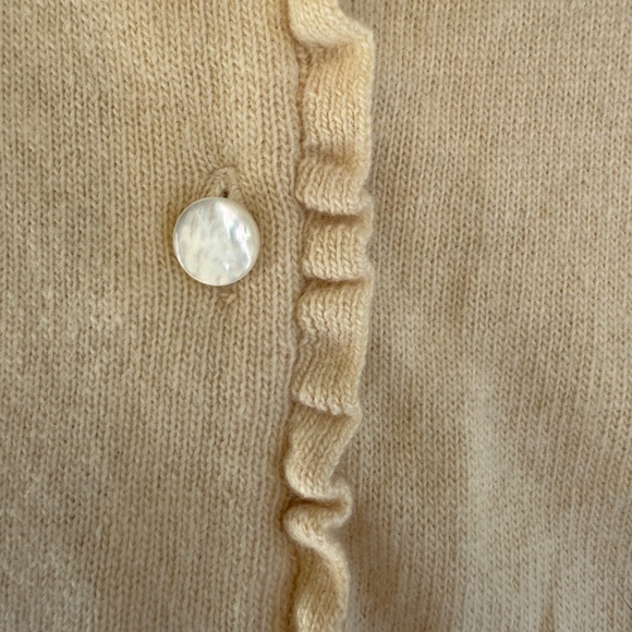 Vintage 1950's-60s Braemar Scotland 100% Cashmere Sweater Buttery soft - Picture 2 of 16